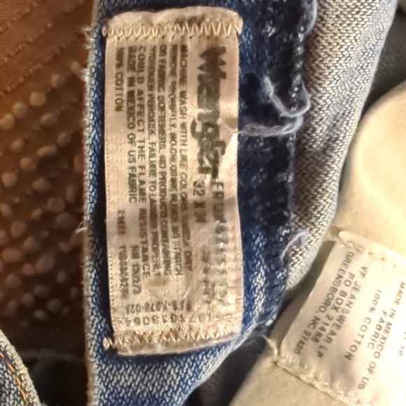 Fire resistant distressed cutoff shorts. - Picture 7 of 7